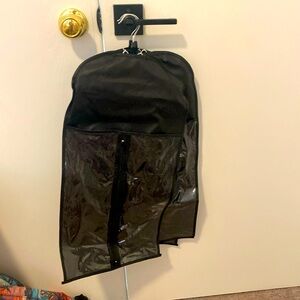 Set of three small bags for hair, tank tops, travel